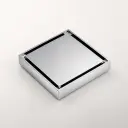 Desagüe Cuadrado 10x10 cm Ducha Inox Brillo
