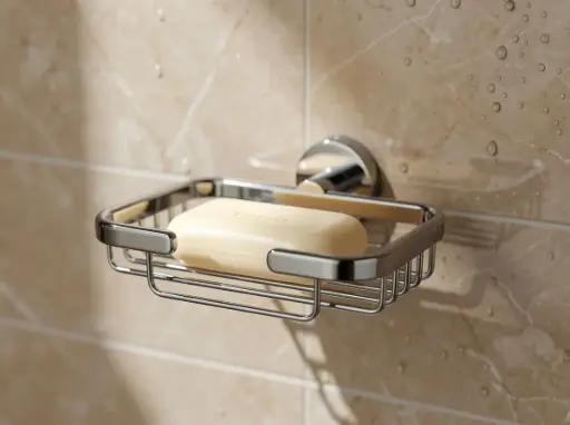 [RG4511] Jabonera Reja Inox Brillo