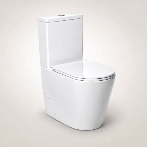 [RGS-1100] Sanitario Two piece Slim One Blanco Brillo